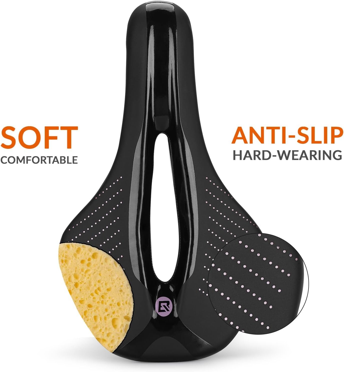 ROCKBROS Bicycle Saddle Ergonomic Comfort Bike Seat Shock Absorbing Breathable