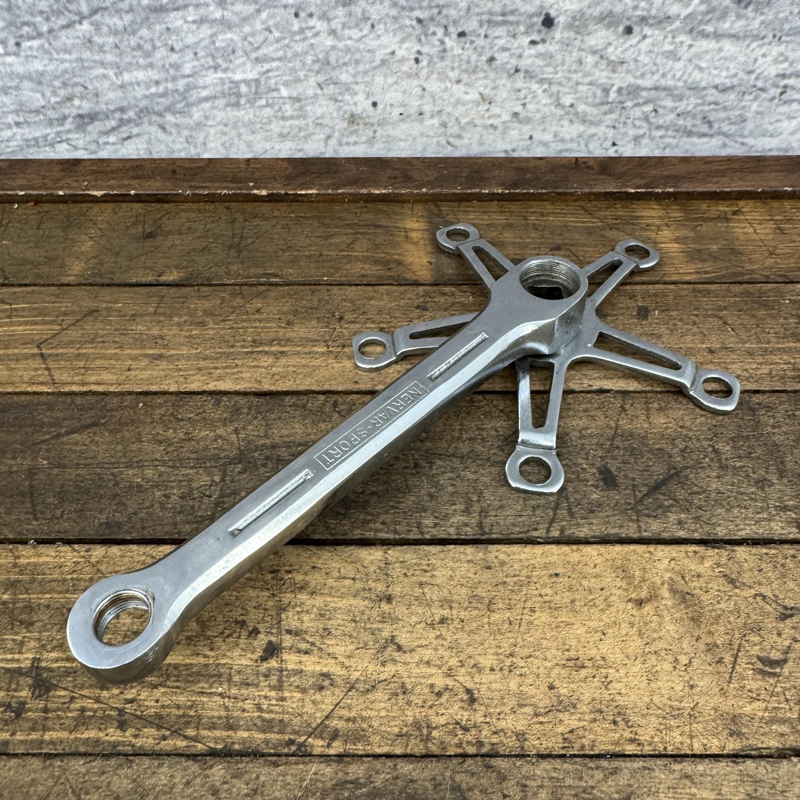 Vintage Nervar-Sport Crank Arm RIGHT Steel 170mm 130 BCD Square Taper France