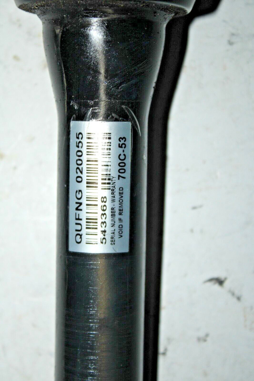 Trek Emonda Carbon Road Bike Fork 11/8″ Tapered 38.4 220mm Disc 378g Thru Axle