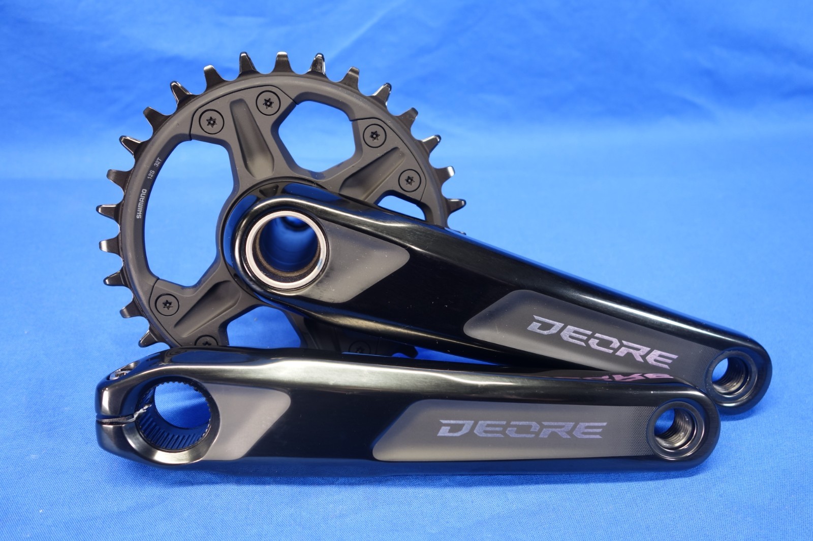 New Shimano Deore FC-M6100 Mtn Bike Crankset: 1×12 Speed – 32t – 170mm