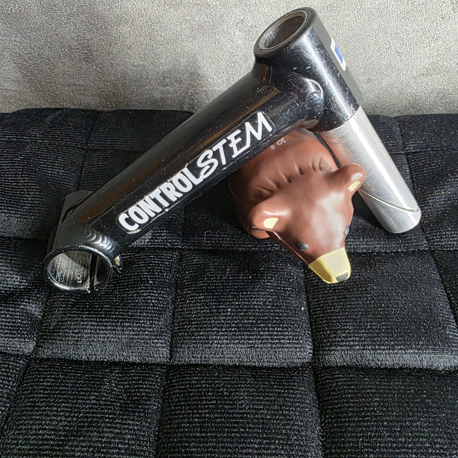 Vintage Control Tech Quill Stem 1″ (22.2mm) 135mm 0° 25.4mm Black MTB USA Made