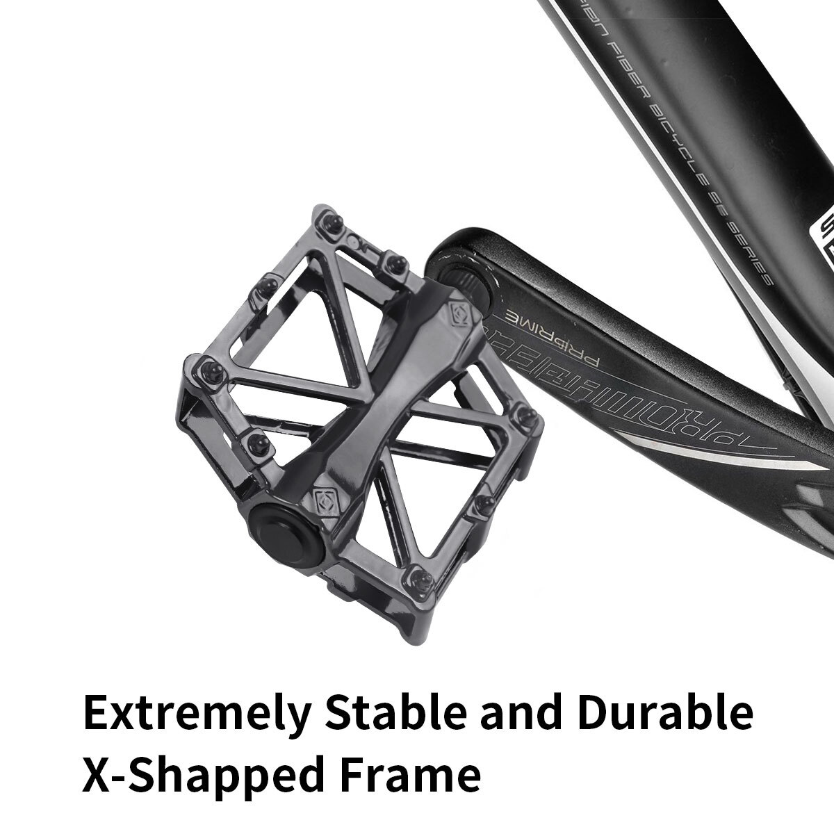 1Pair 9/16″ Bike Pedals Mountain Road Bicycle Flat Platform Non-Slip MTB Cycling