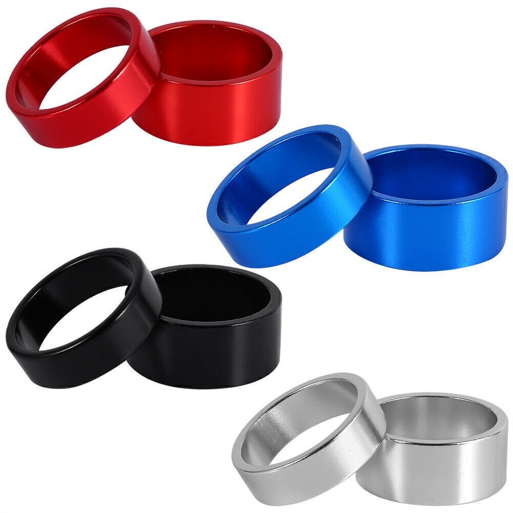 4 Colors 4Pcs/Set 5mm/10mm/15mm/20mm Aluminum Alloy Headset Spacer Bike Front