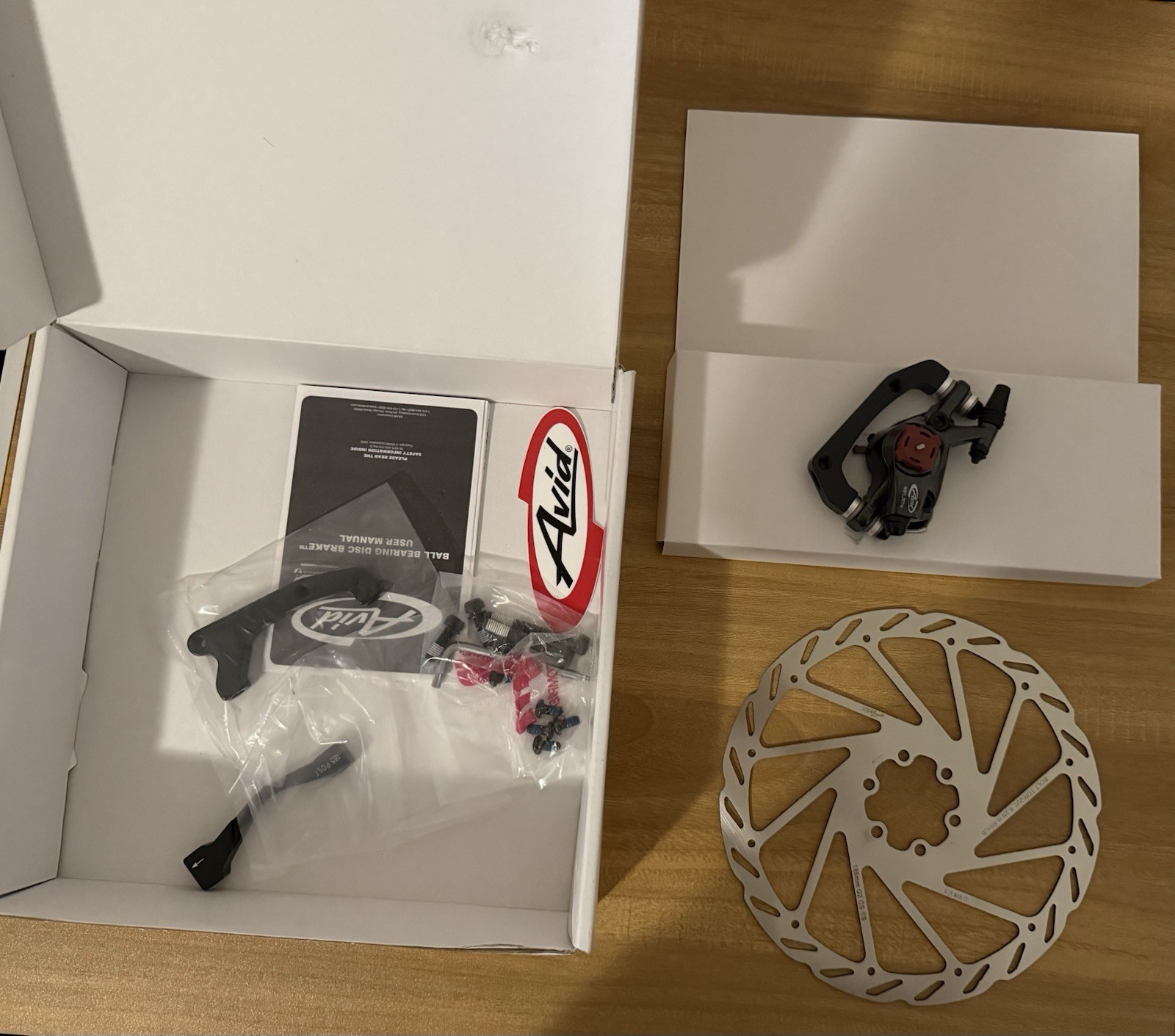 Avid BB7 MTB Mechanical Disc Brake Front or Rear 185mm 2011 New In Box