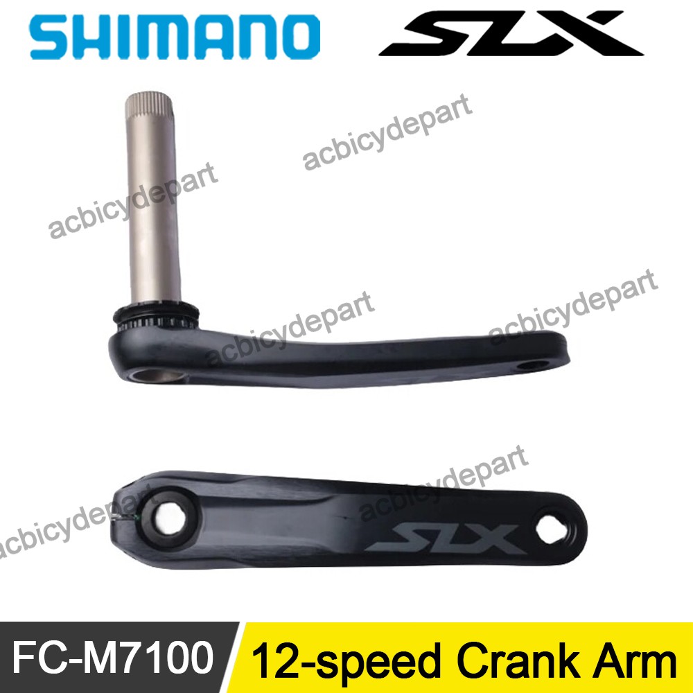 Shimano SLX M7100 Crank Arm Left Right For MTB Bike 165mm 170mm 175mm Crankset