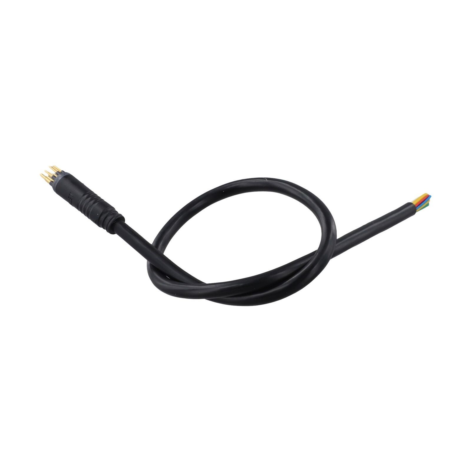 Ebike Motor Cable Black Pvc Material Compatible With 250W-1000W Motors