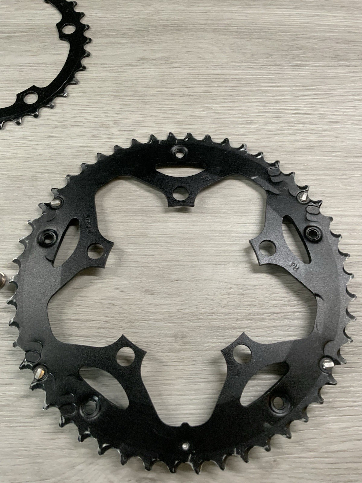 PROWHEEL CHAIN RINGS (2) 50-34 TOOTH 110 BCD 6, 7, OR 8 SPEED W/CHAIN RING BOLTS