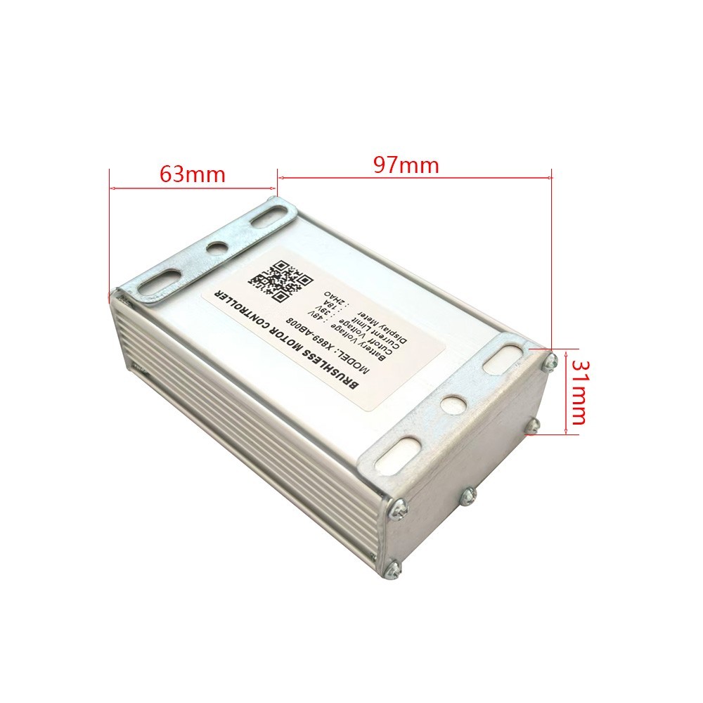 Brushless Motor Controller X869-AB008 48V EBike Conversion Kit For Meter 2HAO