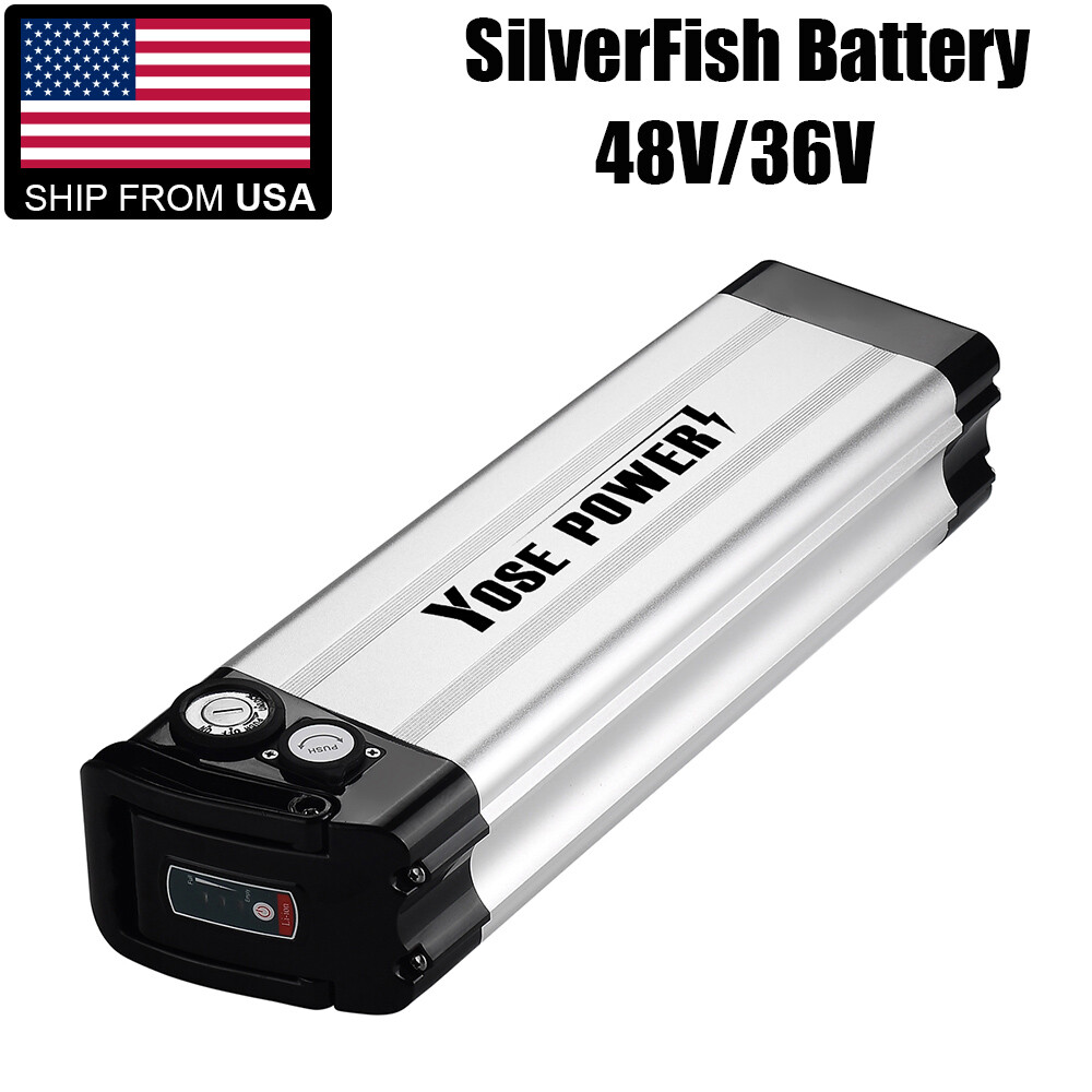 48V 36V Lithium Battery Silverfish Electric Bike Battery 48V 36V Ebike Battery
