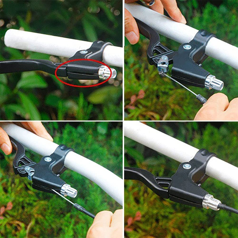 6-Piece Bicycle Brake Accessories Set – Aluminum Brake Levers, V-Brake, Brake Wi