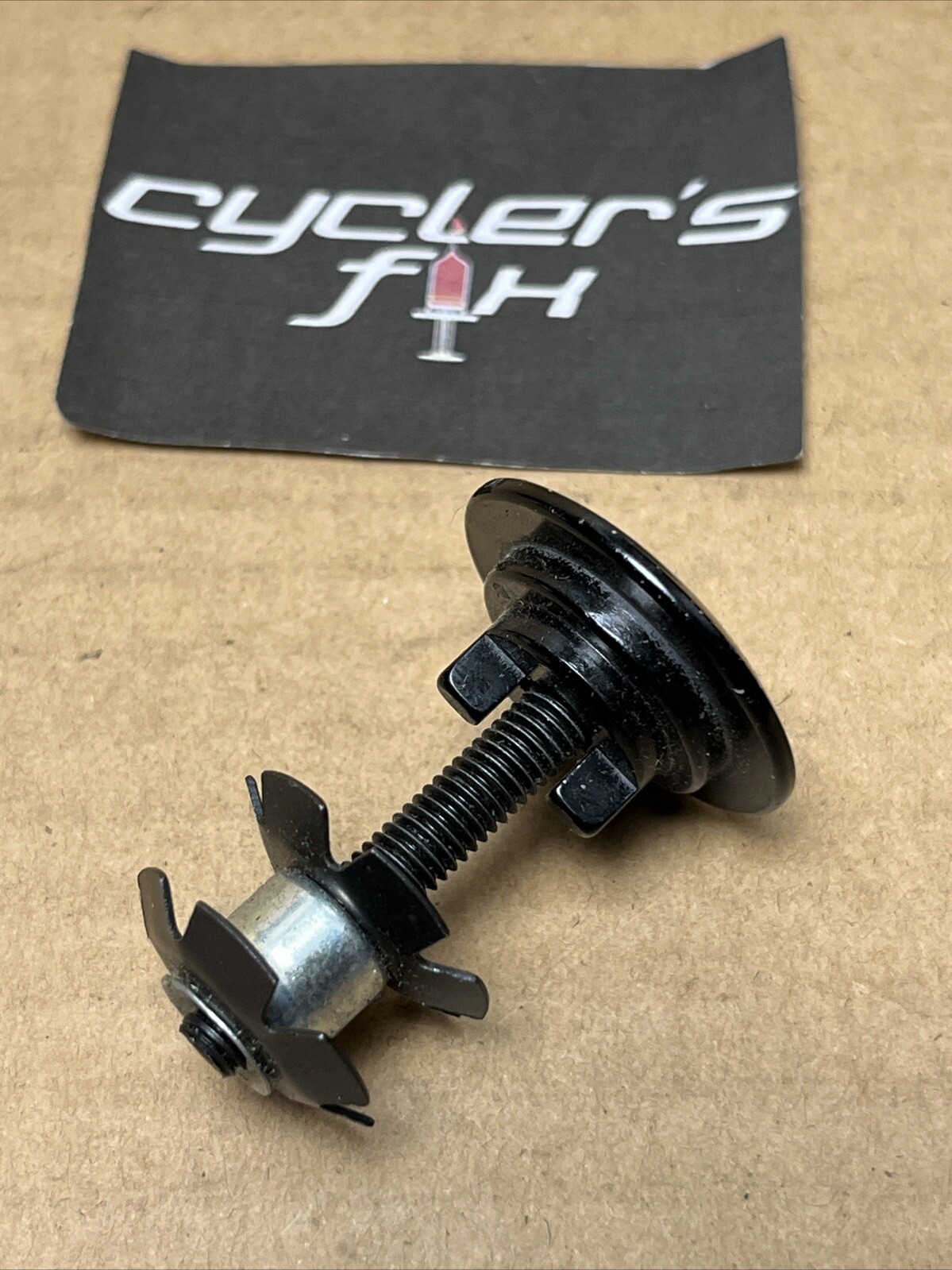 NOS 1” FMF Racing Stem Bolt Top Cap Alloy Freestyle Race BMX Mini Fit: Haro GT