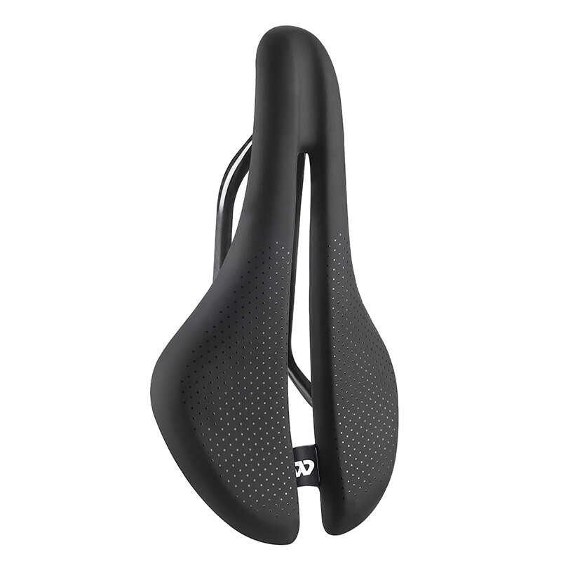 WEST BIKING Carbon Fiber Leather Bicycle Saddle Hollow Road Bike Seat Saddle