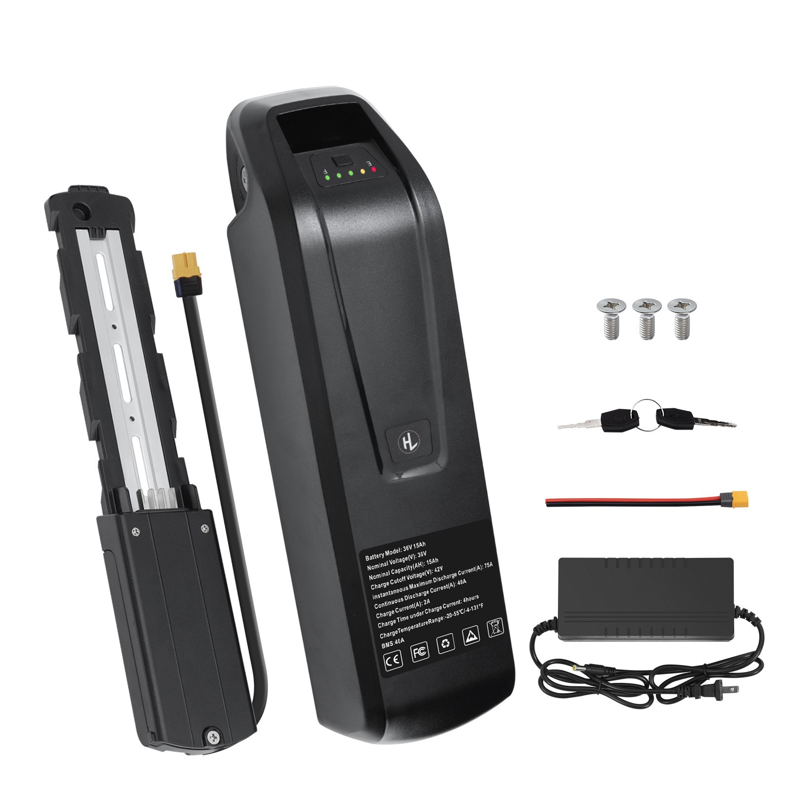 36V Ebike Battery 36V 15Ah Electric Bike Lithium Battery ≤1000W Motor 4PIN/5PIN