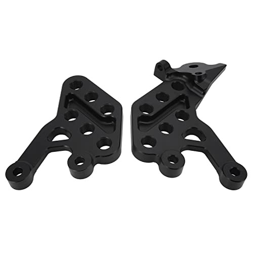 Foot Peg Brackets CNC for Eride Pro SS 2.0 3.0 E Ride Pro S SR,Electric black