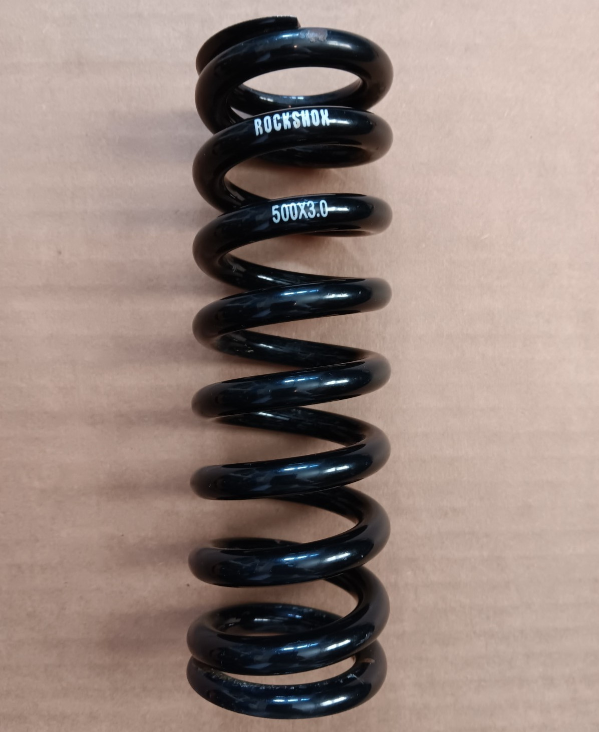 RockShox 500lb Coil Spring for Vivid & Kage Shocks 240x76mm, Black Steel