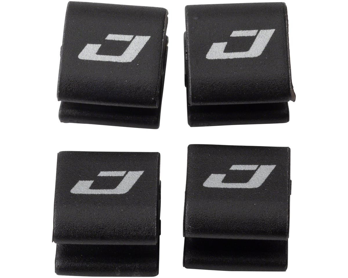 Jagwire Wire Hooks (Black) (Pack of 4) (4mm to 5mm Housing/Hose) [CHA167]