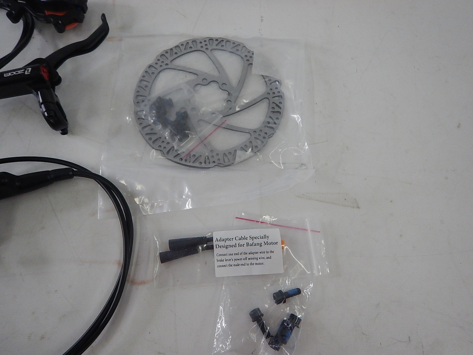 Zoom eBike Hydraulic Brake Upgrade Kit 3 PIN Male Waterproof Power-Off Sensor