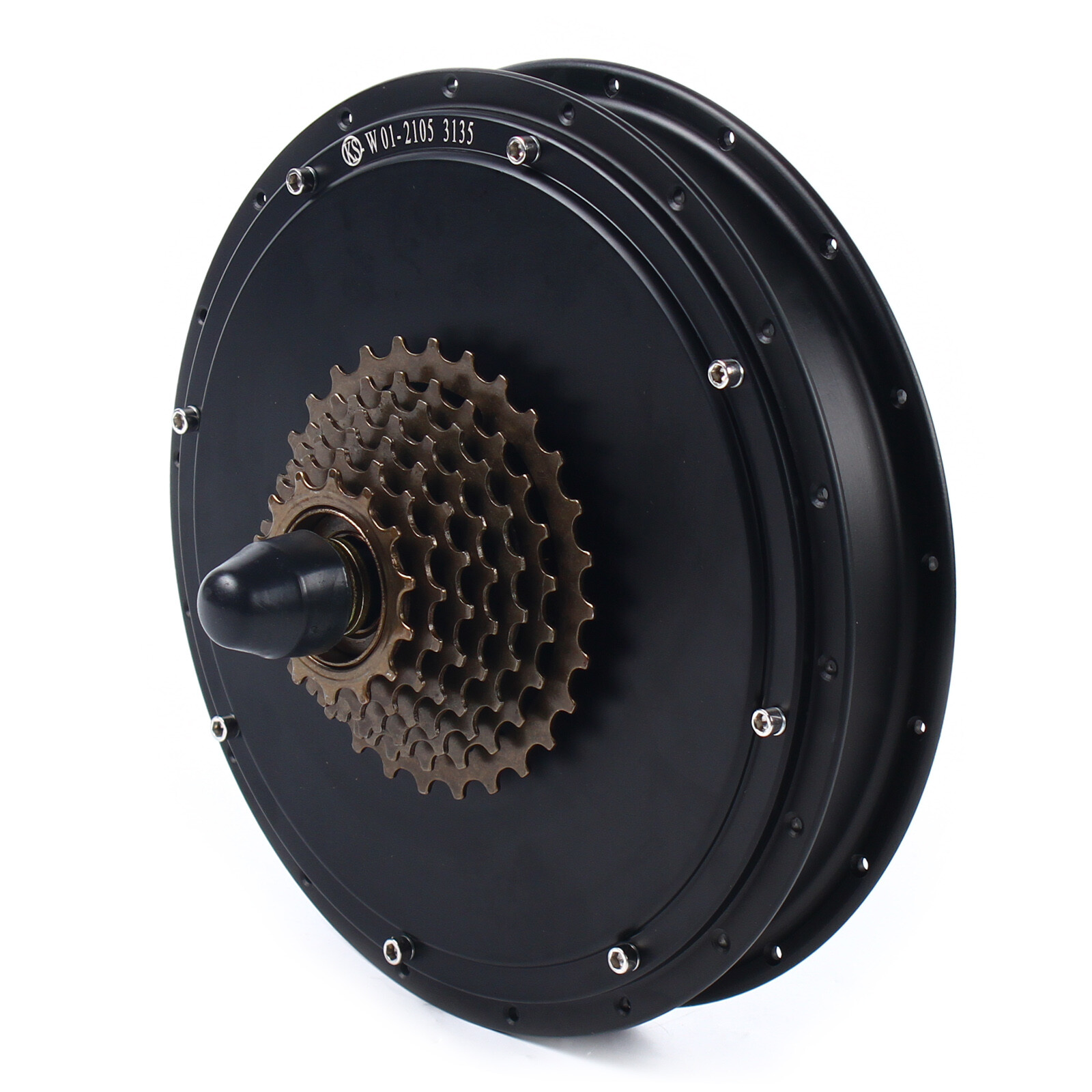 48V 1500W Threaded Rear Wheel Brushless Gearless Hub Motor for E-bike