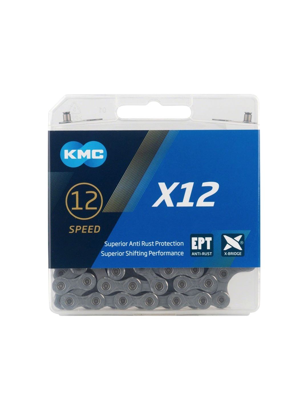 KMC X12 EPT 12-Speed Chain One size Grey