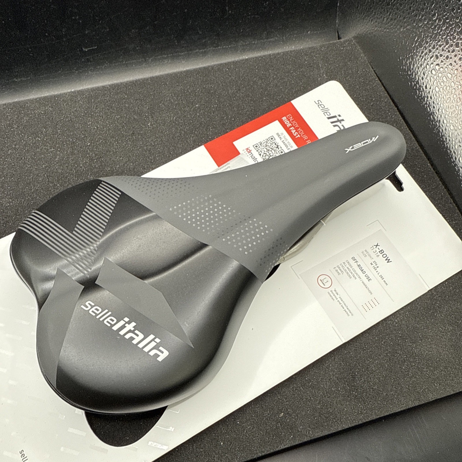 Selle Italia L1 X-bow Ti316 155mm Cycling Saddle Seat (9419-67)