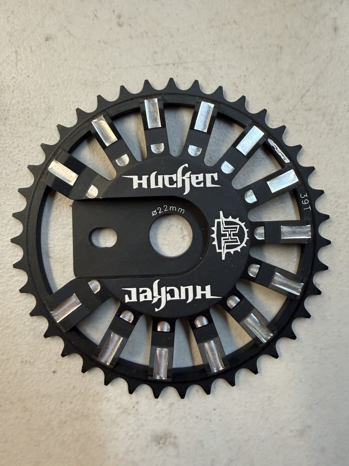 FSA Hucker 3D Sprocket Aluminum 39T Black #001724-1 New