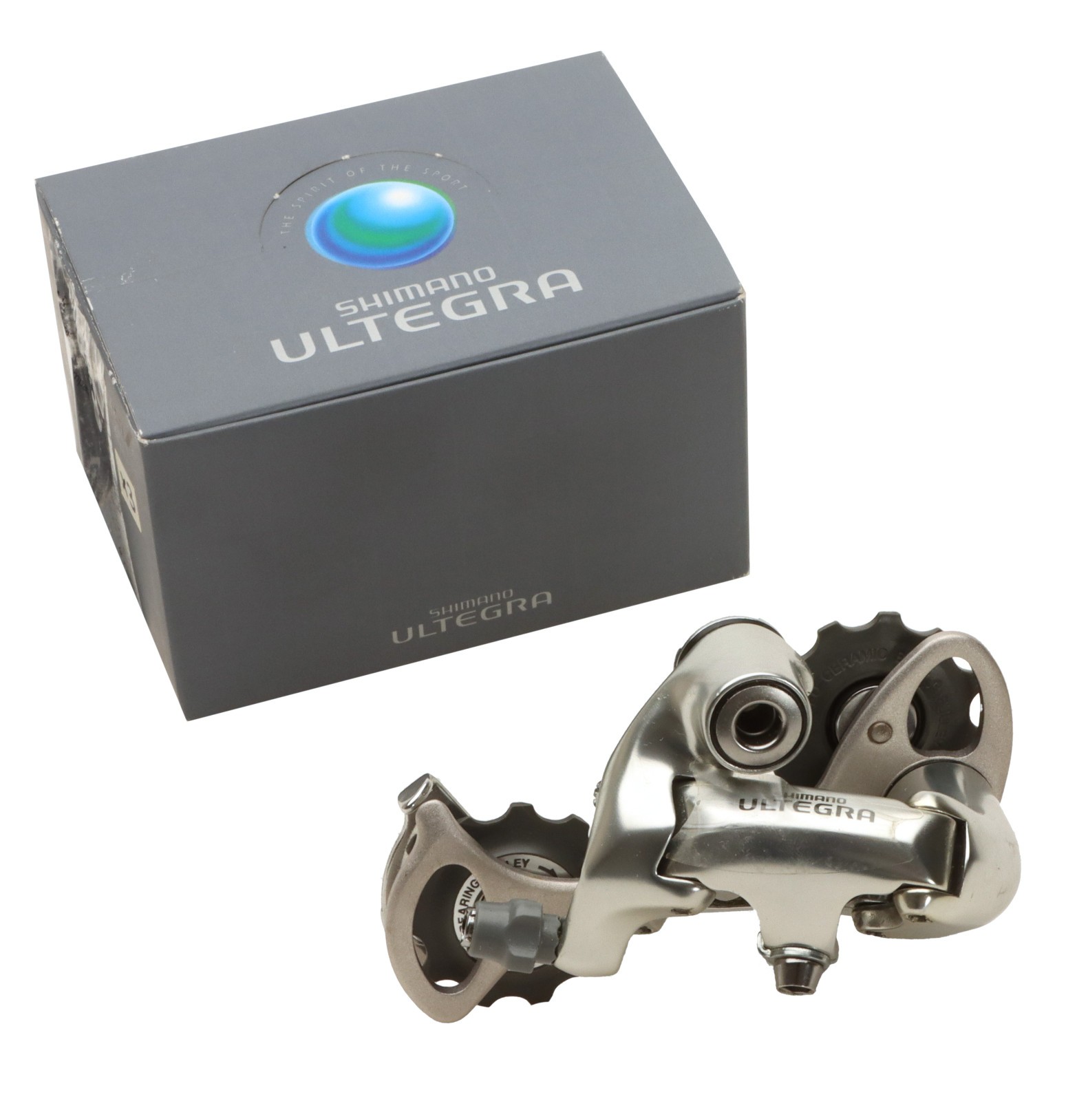 Shimano Ultegra RD-6500 GS Rear Derailleur 9s Medium Cage Silver NOS NEW