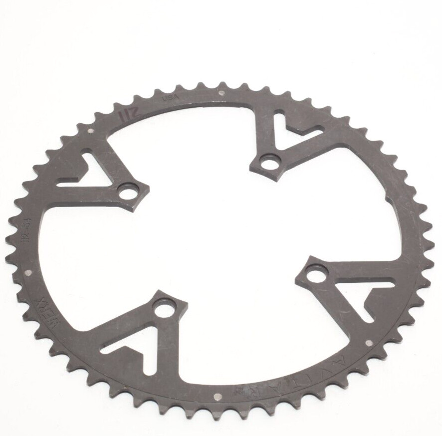 Avitar Werx 112-54 54T CNC Chainring 4-Arm 112BCD Gray