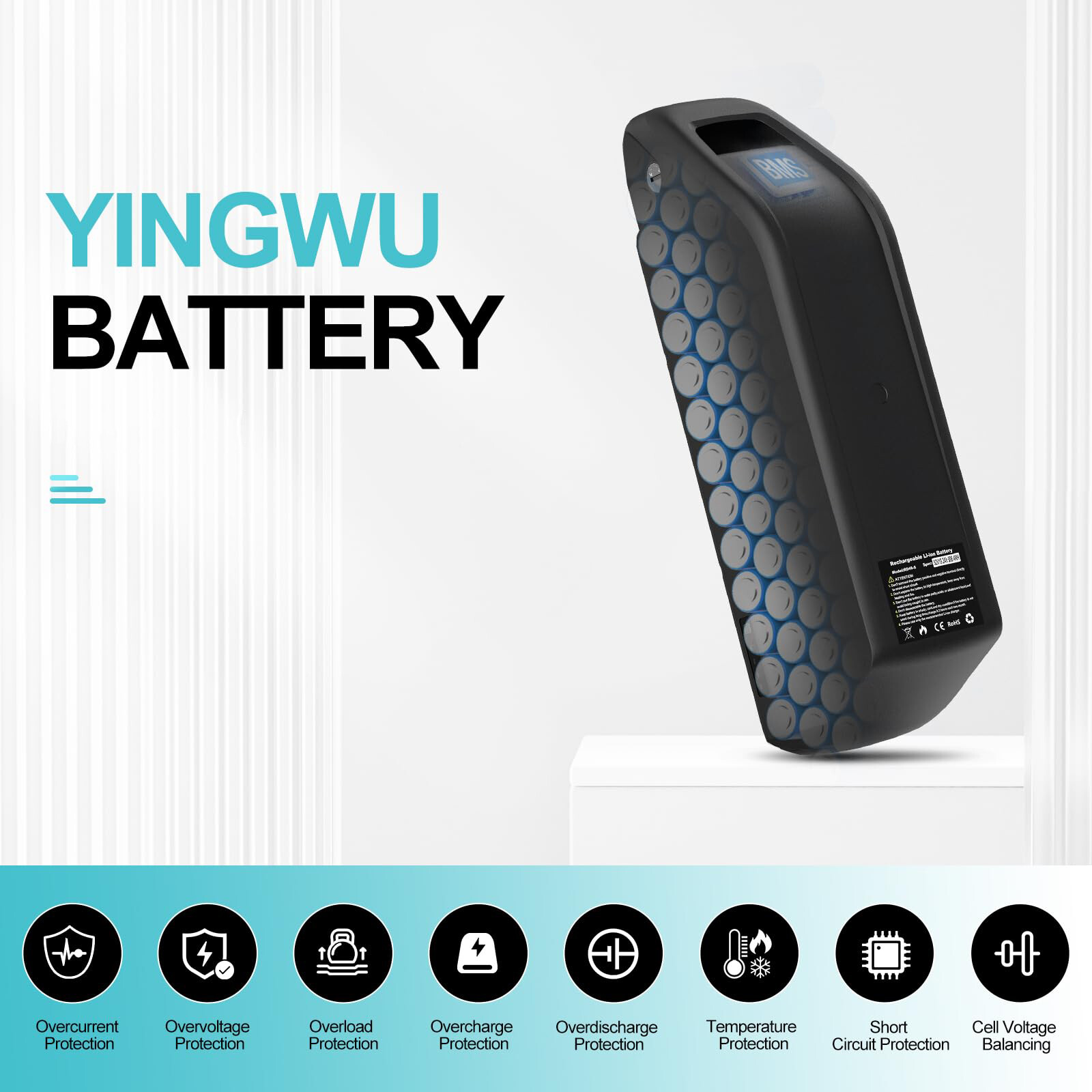 48V 30Ah Jumbo/New Hailong Electric Bike li-ion Lithium Battery For 1000W Motor
