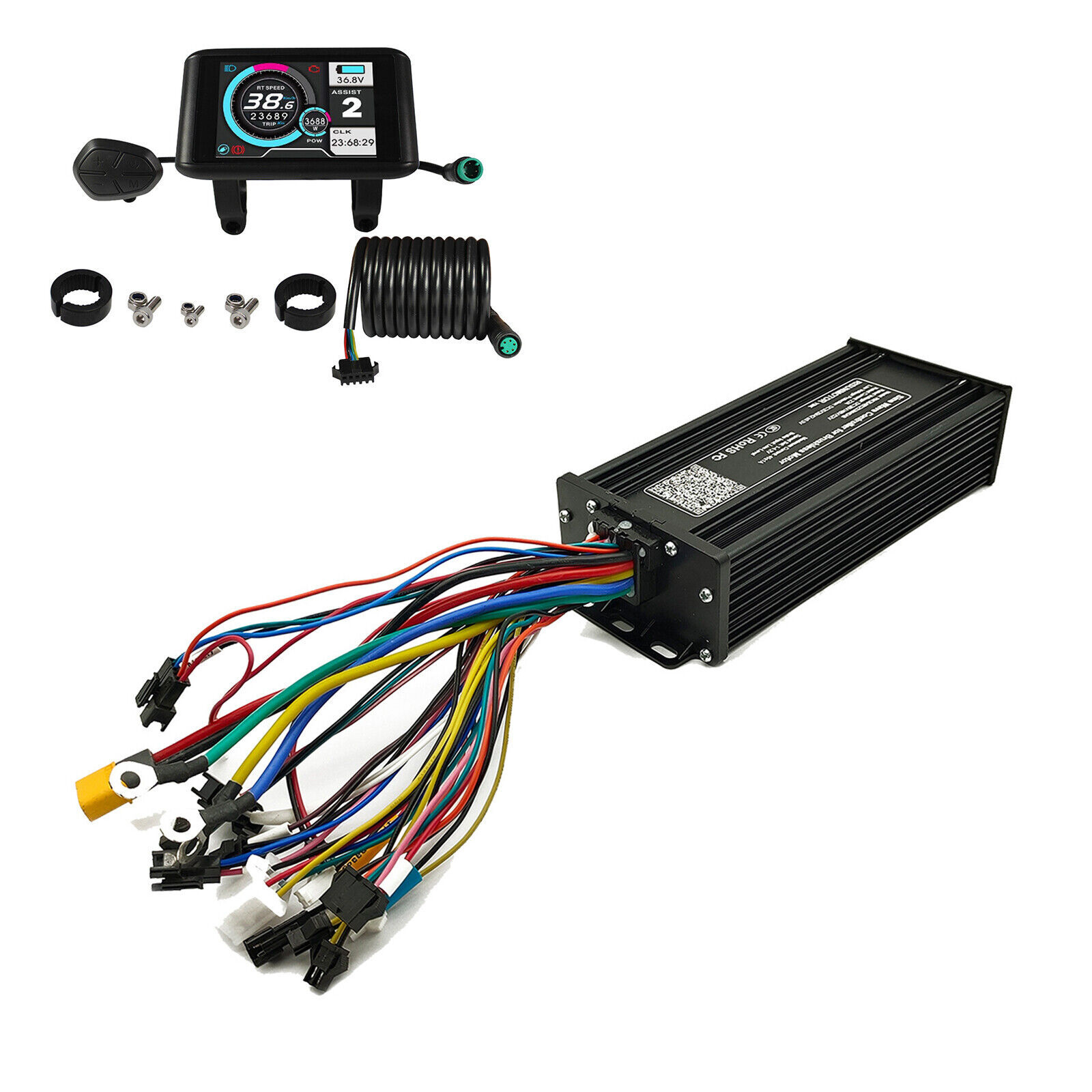 1500W-3000W 48V 52V 60V 72V 45A Sine Wave Controller with Colorful LCD Displayh1