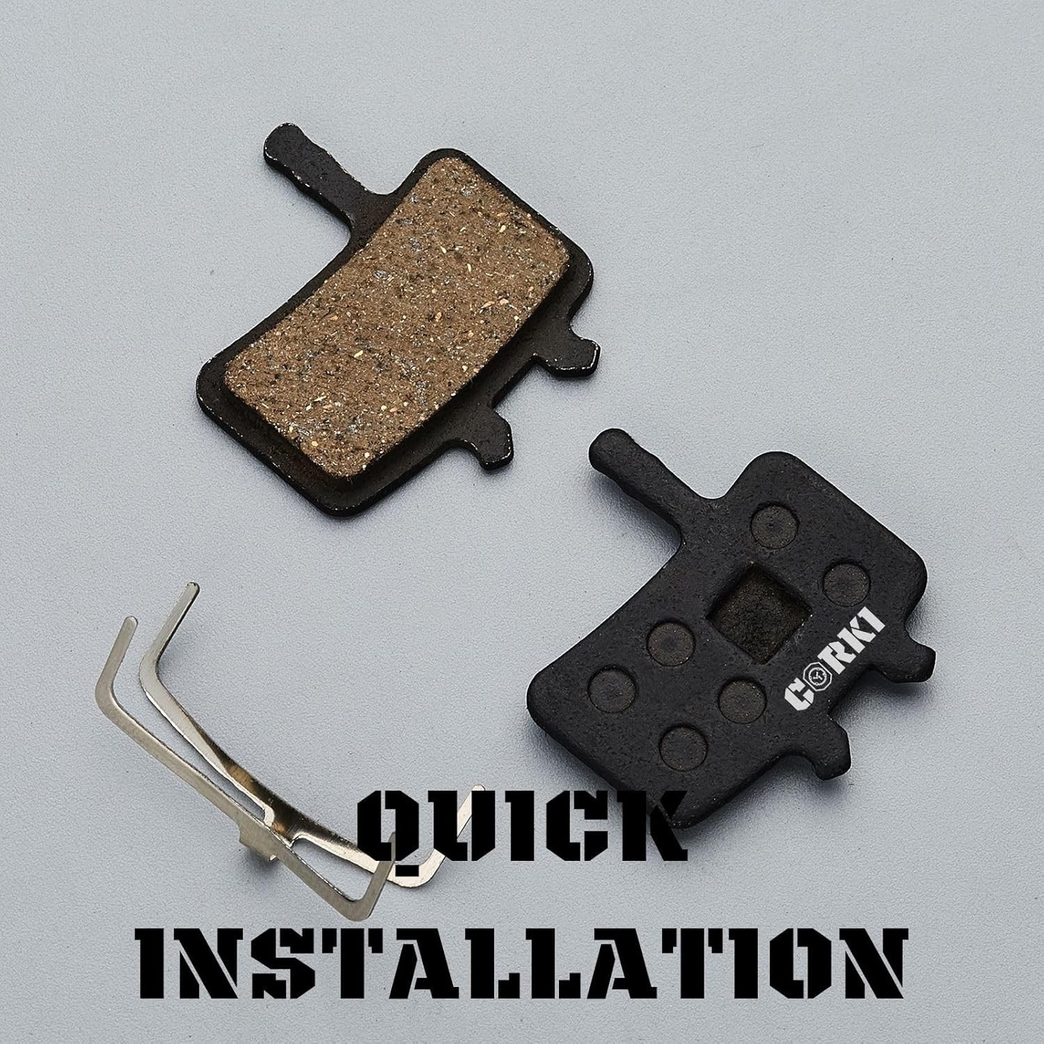 2 Pairs Bicycle Disc Brake Pads for Avid BB7 Juicy 3 5 7 Resin,Semi-Metallic,…
