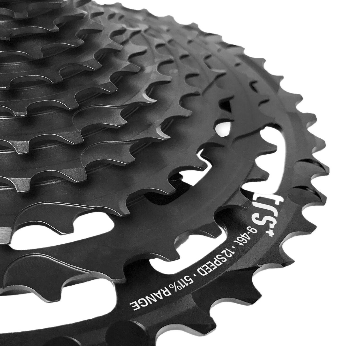 e*thirteen components TRS Plus 12-Speed Cassette Black, 9-46t