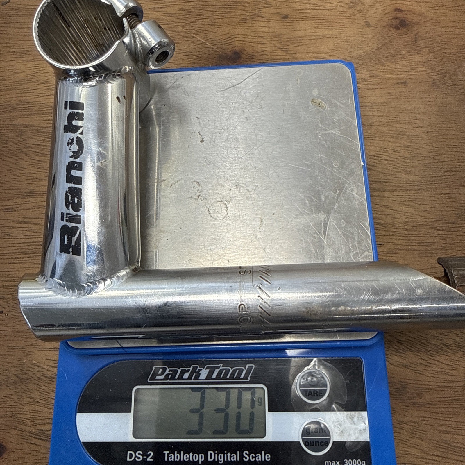ITM Bianchi Chrome Quill Stem 22mm 85mm 25.4mm