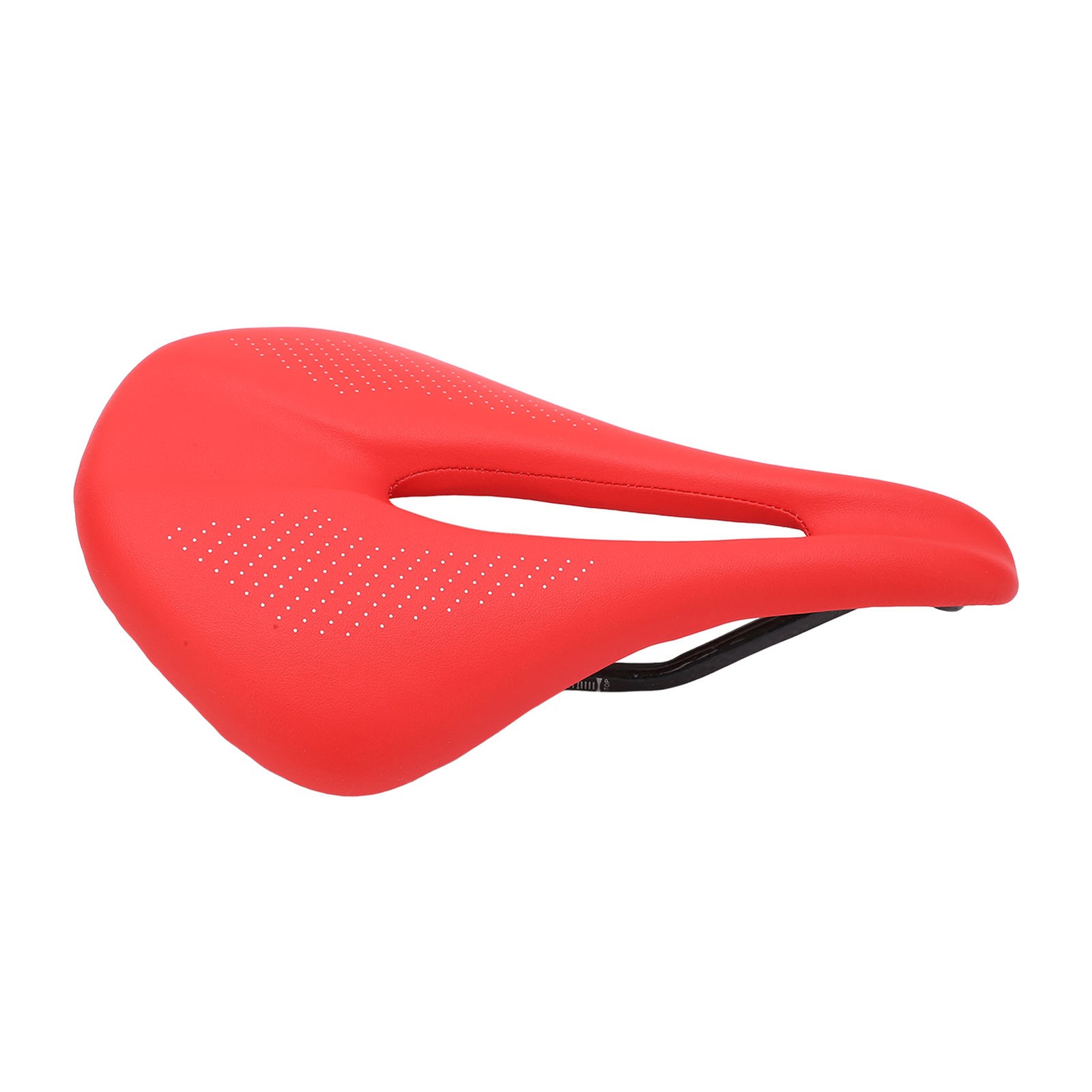 155mm Widen Carbon Fiber Leather Saddle Cushion Hollow Cycling Road Bike