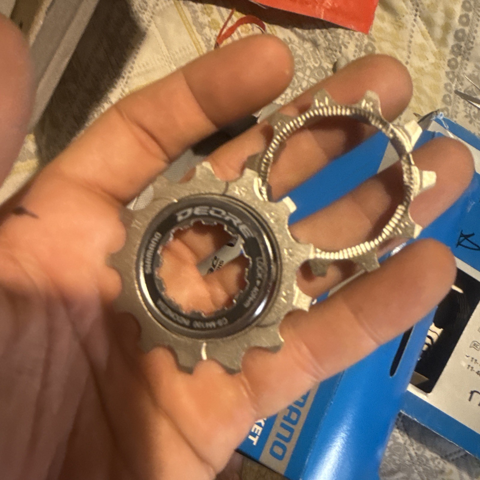 SHIMANO DEORE CS-M4100 CASSETTE, 10 SPEED, 11-42T, SILVER, ECSM410010142