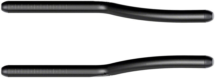 Zipp Vuka Alumina Evo 110 Extensions – 22.2mm, 360mm, Bead Blast Black