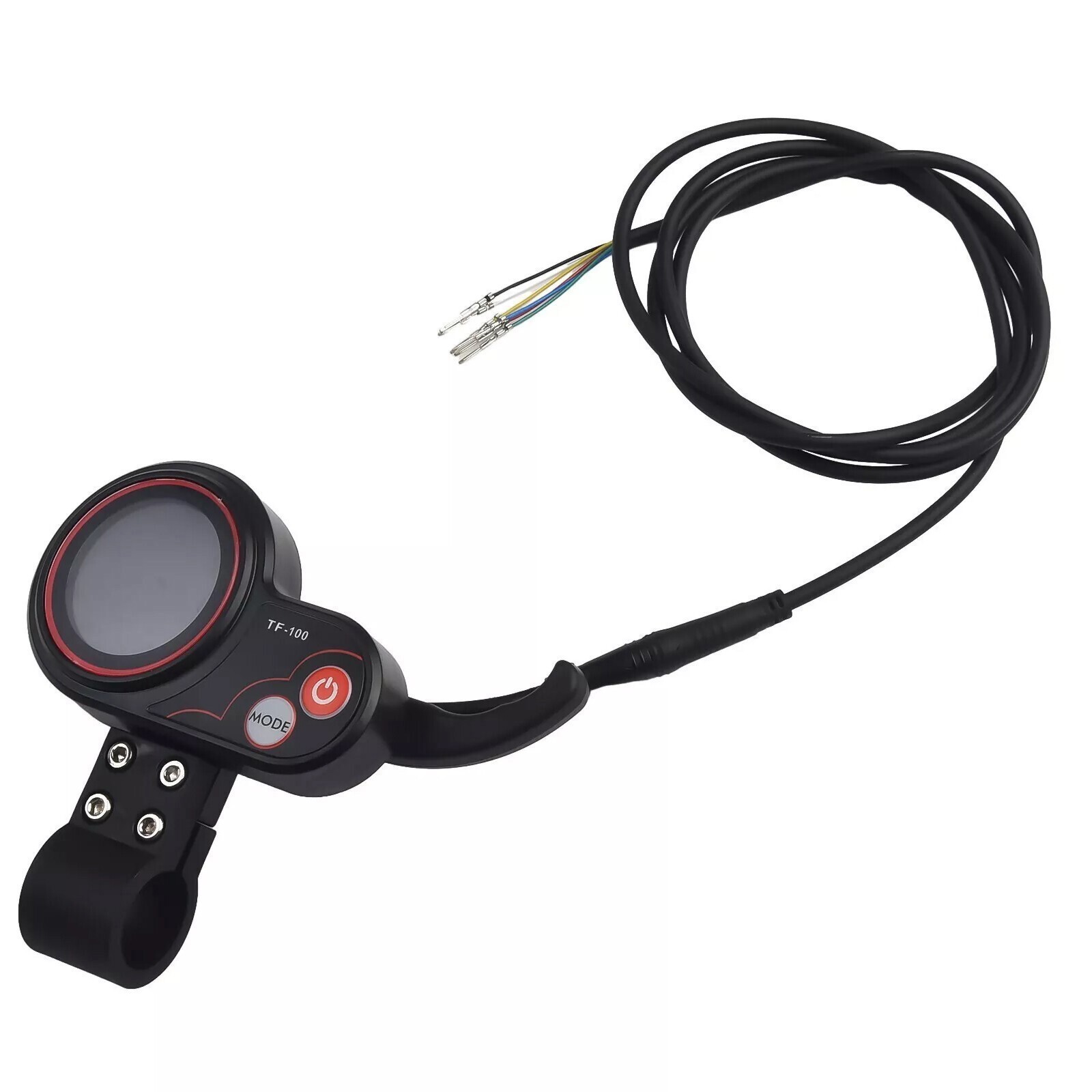 1200W 48V-25A Brushless Motor Controller + LCD Display + 6 Pin Cable For Scooter