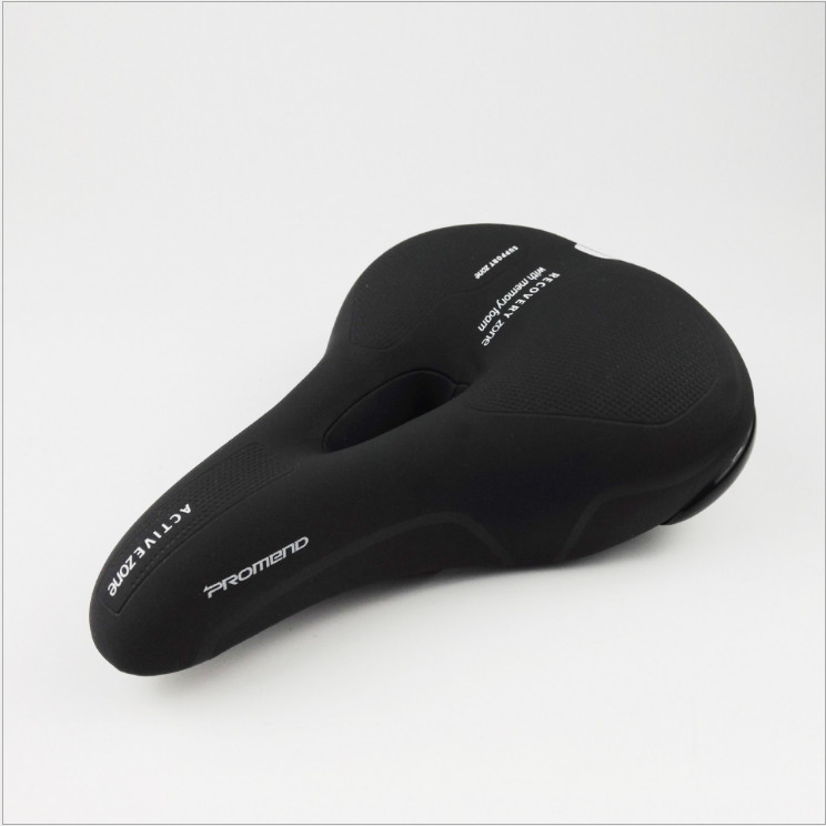 Promend Bicycle MTB Bike Seat Saddle Cushion Pad Thicken Wide PU EVA Foam Saddle