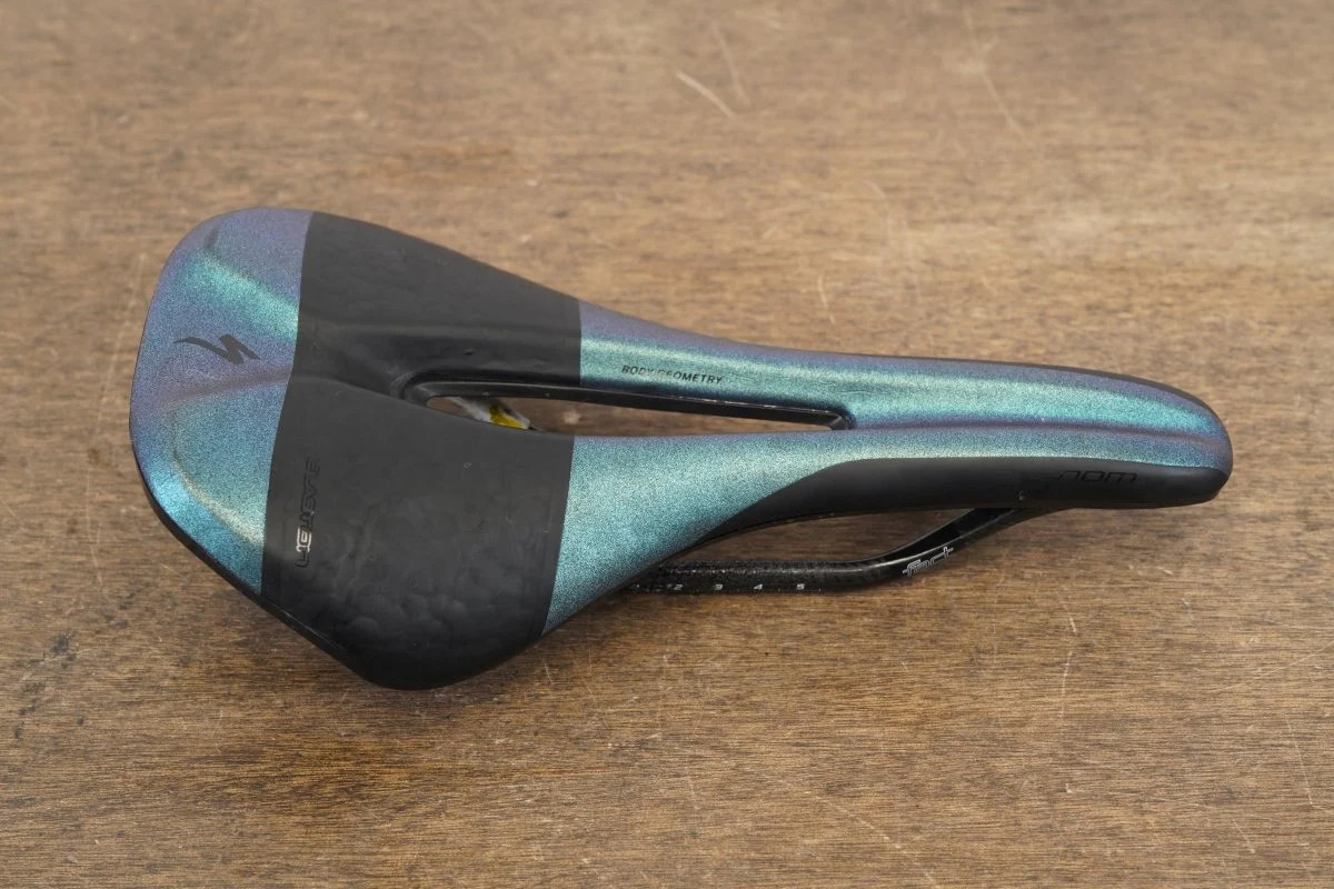 143mm Specialized Phenom Elaston Pro Carbon Rail Road Saddle 206g