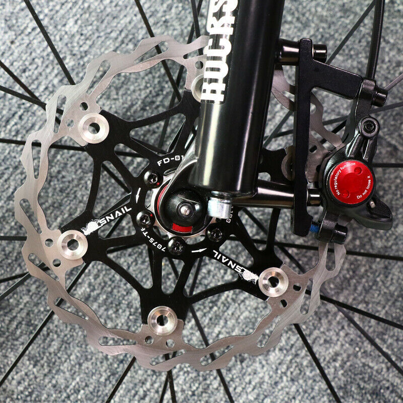 Bicycle Disc Brake Rotor MTB Bike Floating Rotors Heat Dissipation 160/180/203mm