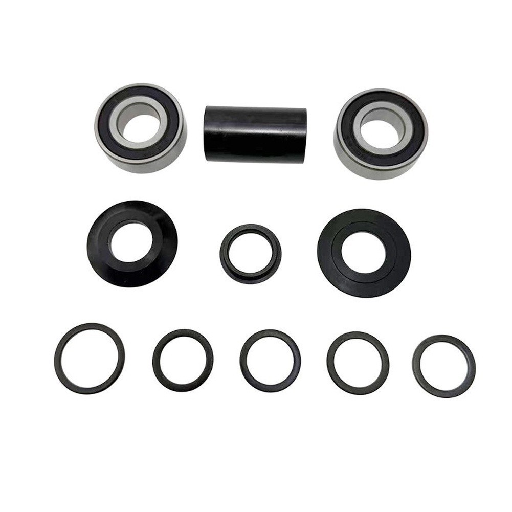 For 19mm Bottom Bracket Bearing Kit Featuring Tapered Washer and Steel Tube