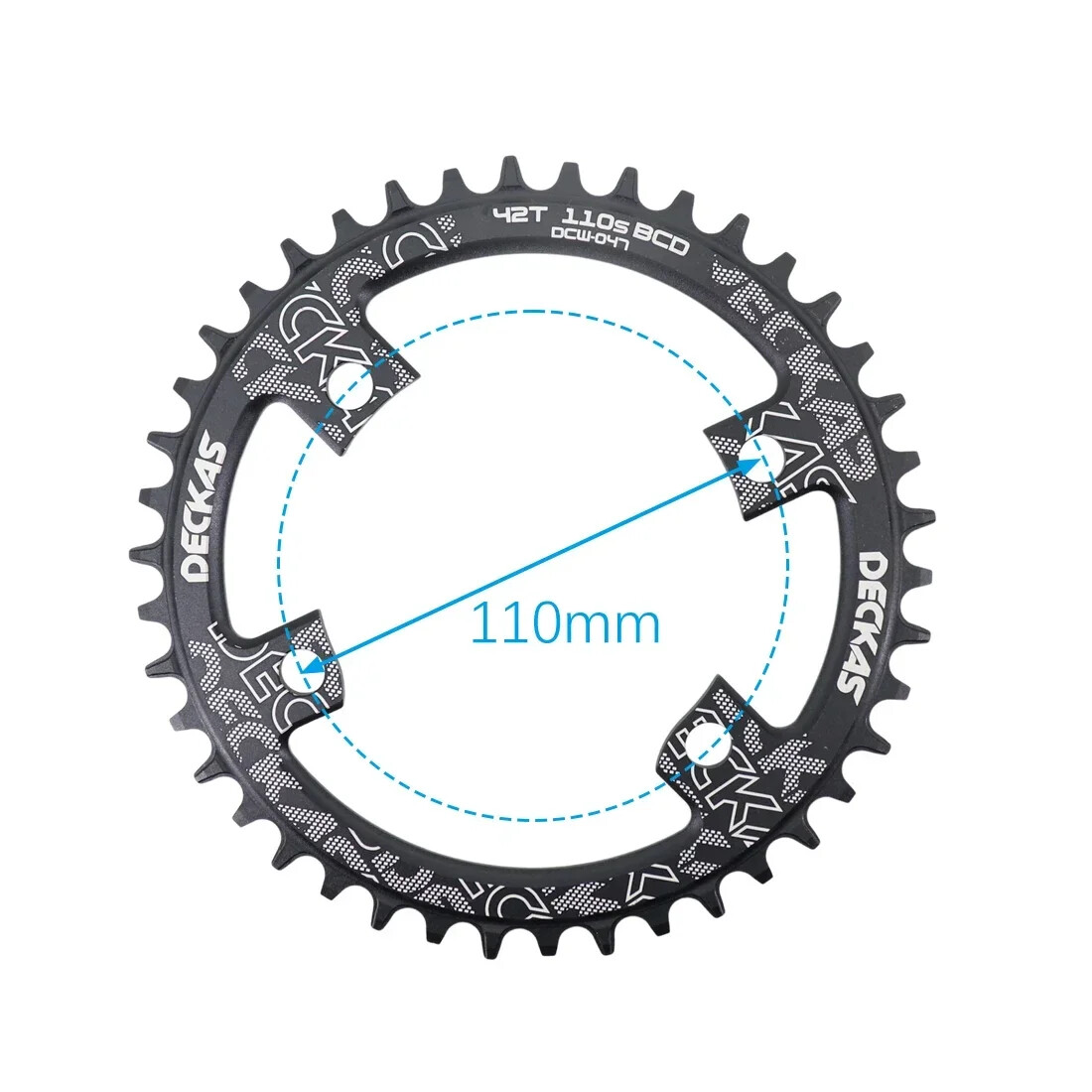Deckas Road Bike Chainring 110bcd 9 10 11 12s R7100/R8100/R9200