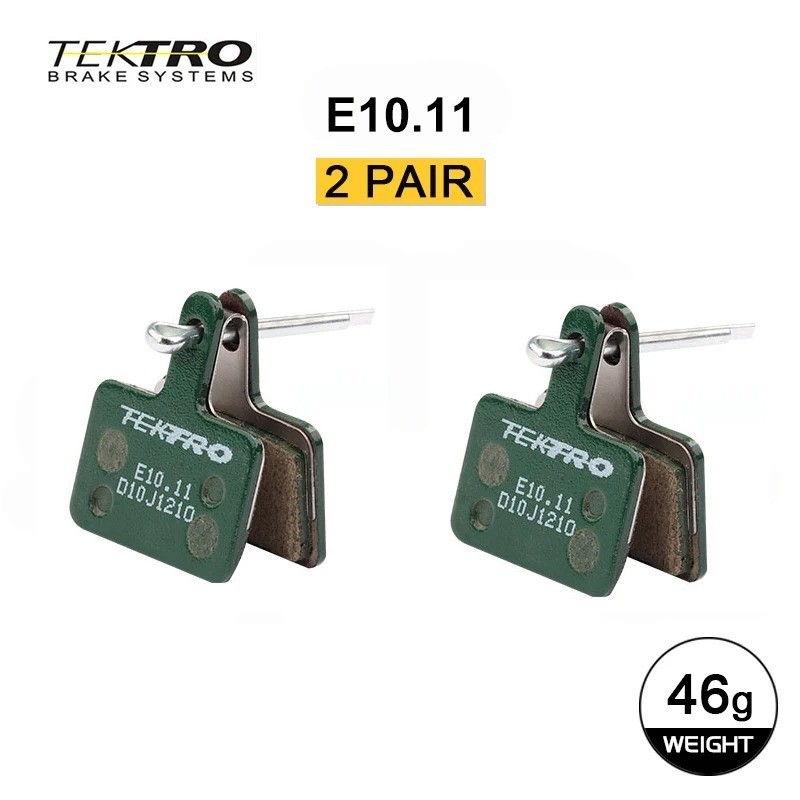 2 pairs original Tektro brake pads organic E10.11 for Orion Auriga Pro Auriga