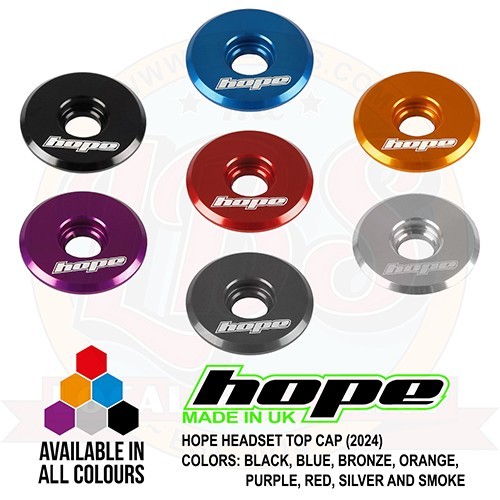 Hope Headset Top Cap TOPCAP 2024 New Style – All Colors – Brand New