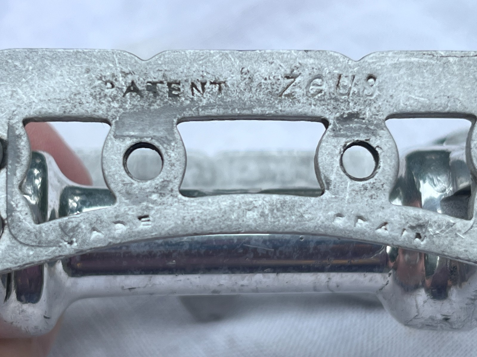 Zeus Gran Sport quill road pedals 9/16″ silver alloy vintage retro l’eroica bike