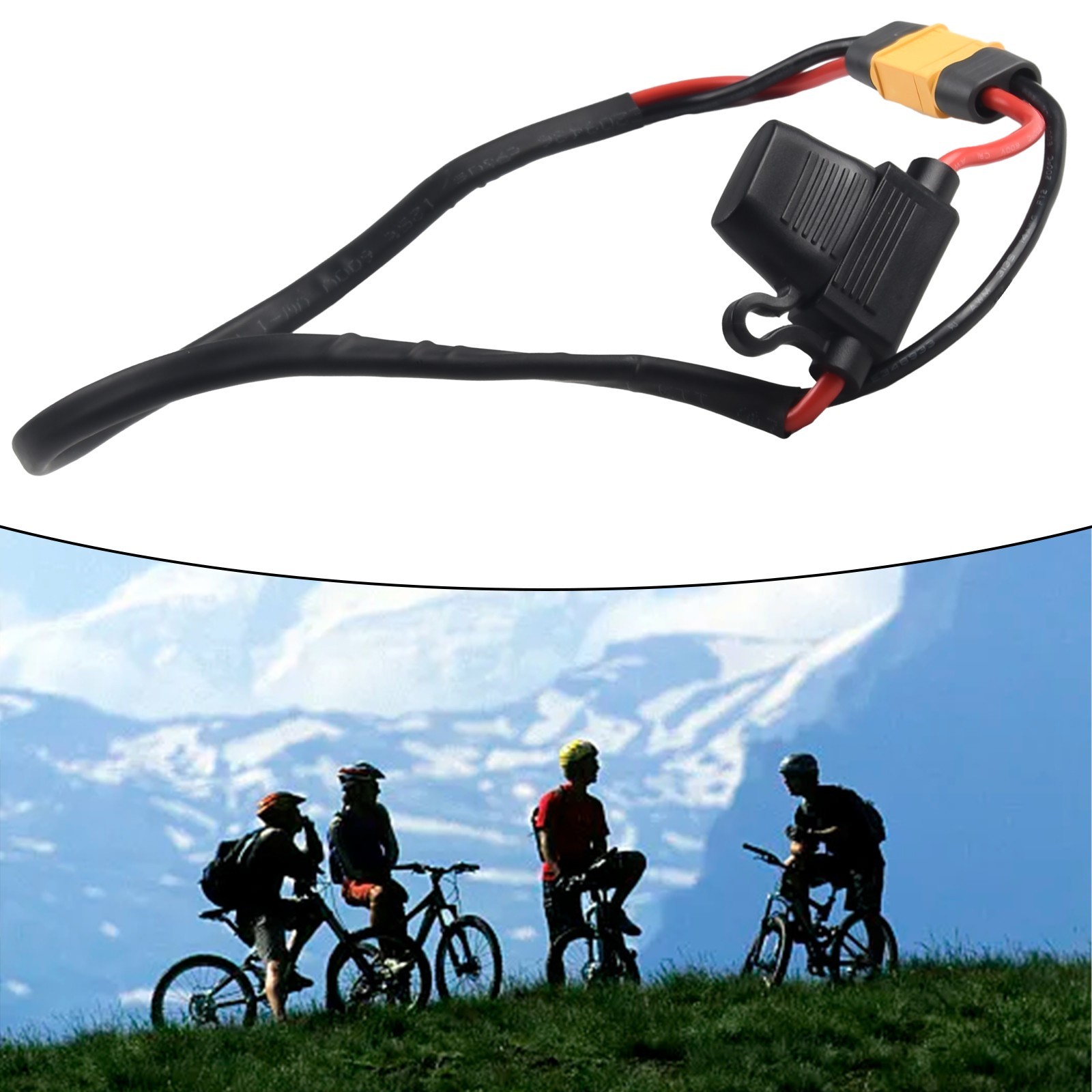 Power Cable/14AWG Discharge Wire Ebike High Temperature-Resistance