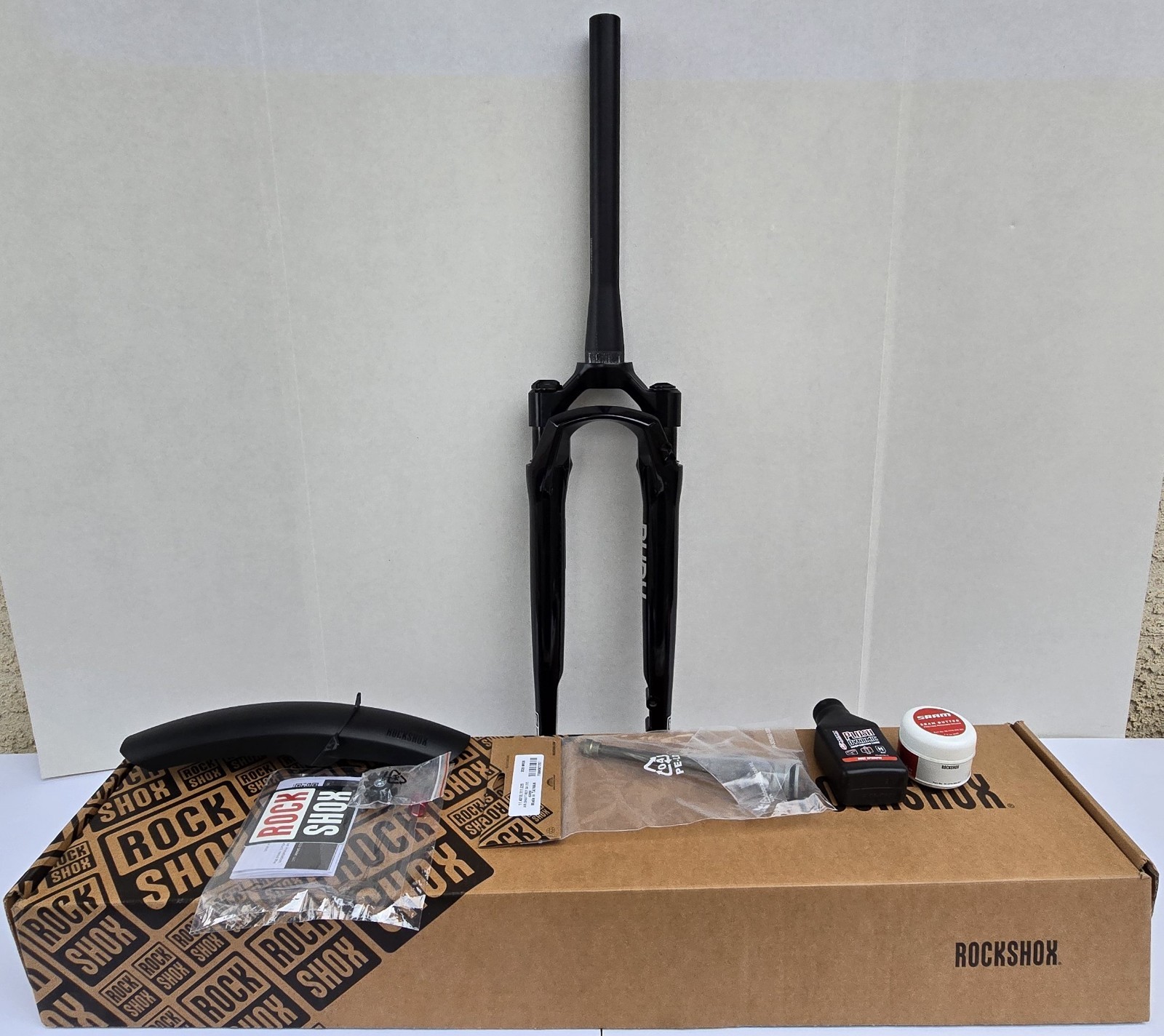 NEW RockShox Rudy Ultimate XPLR A2 Black 45mm Offset 30 or 40mm Travel