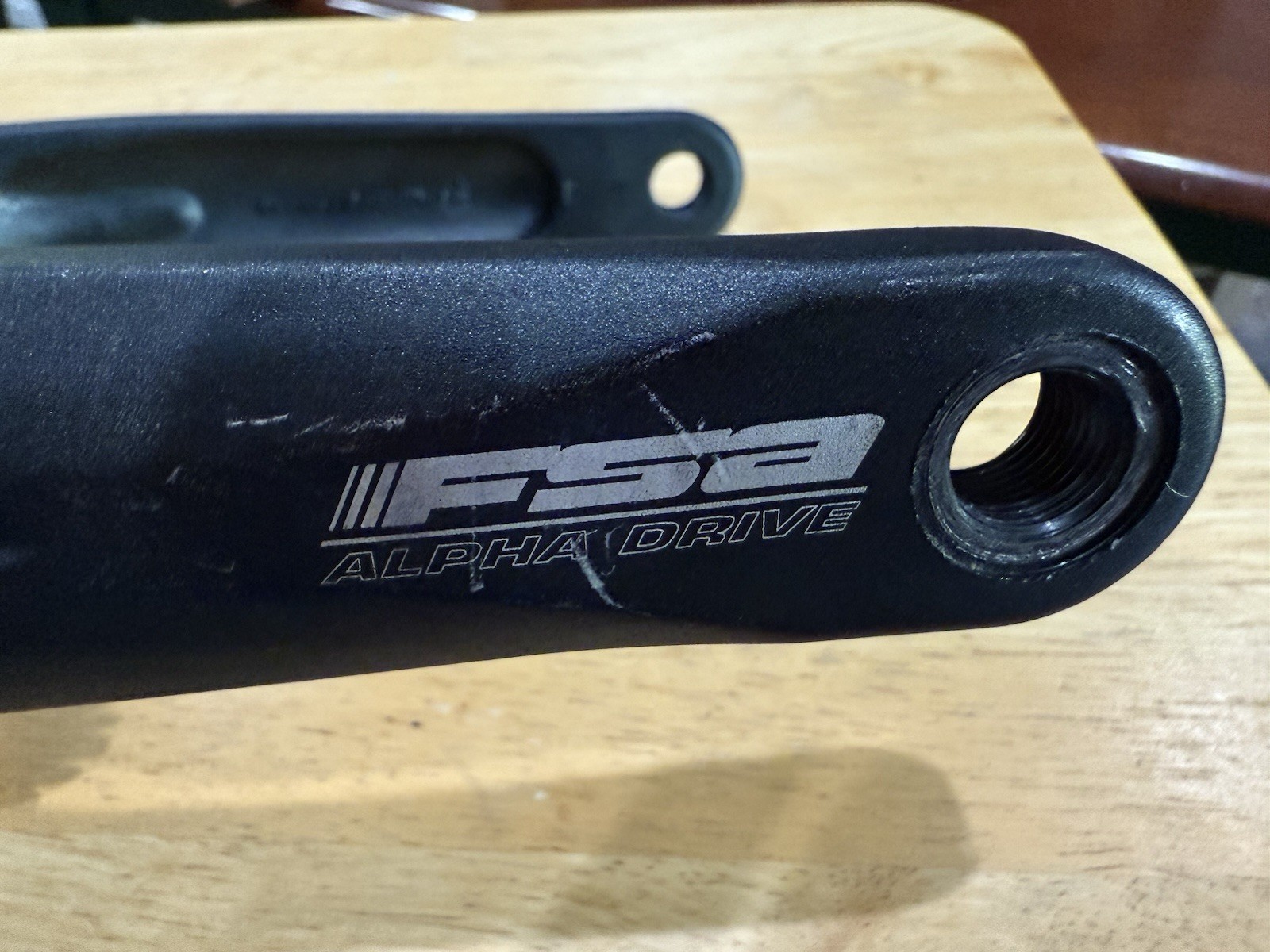 FSA ALPHA DRIVE CRANKSET 175mm With BB NARROW WIDE 34 Tooth Crankset