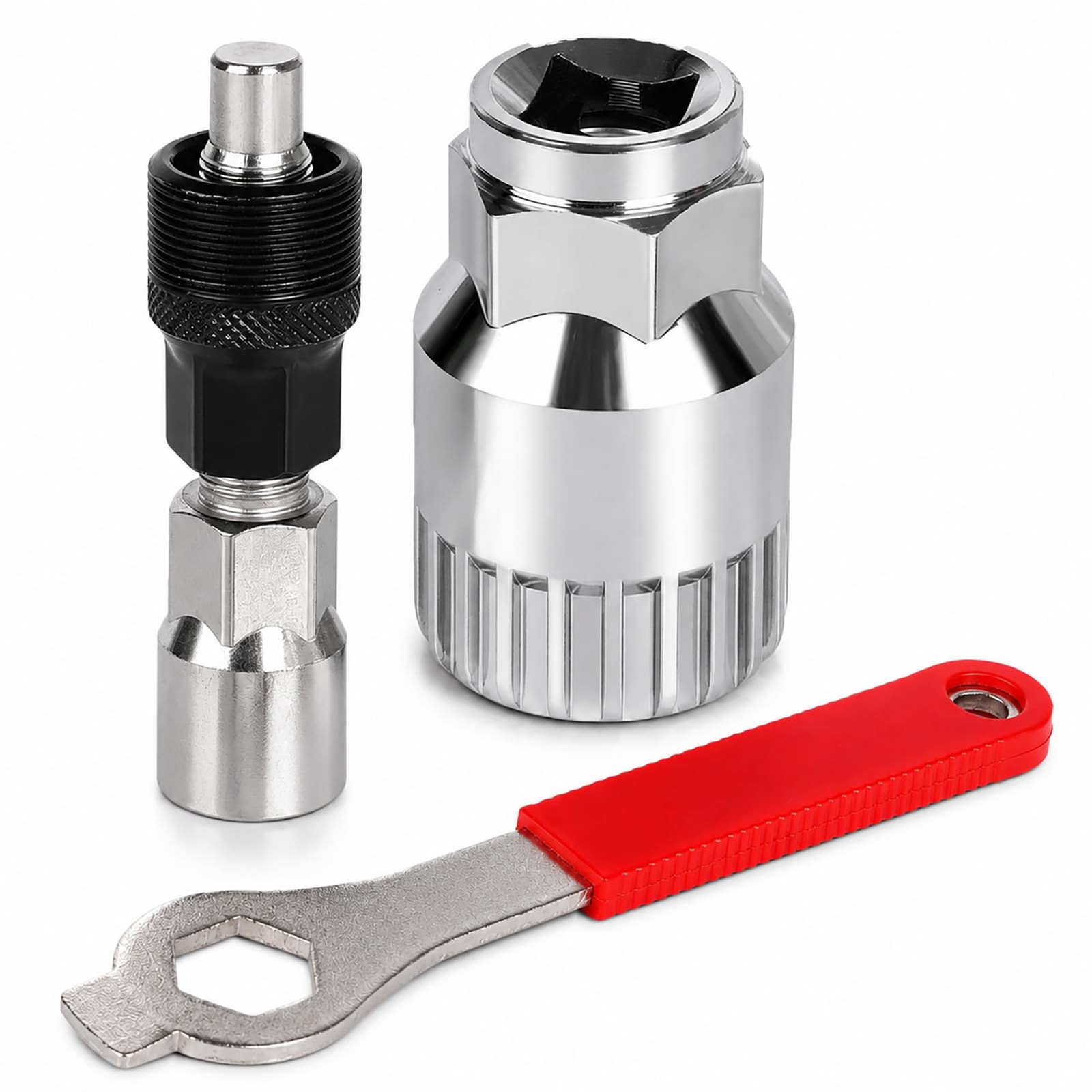 Bike Crank Puller Tool, Bicycle with Bottom Bracket General, sliver