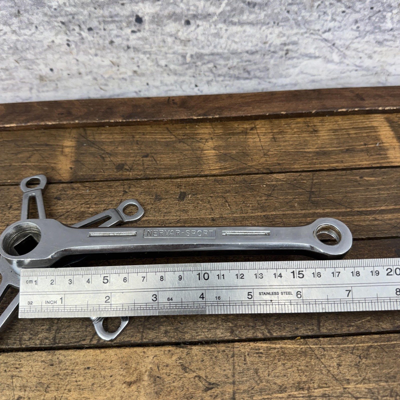 Vintage Nervar-Sport Crank Arm RIGHT Steel 170mm 130 BCD Square Taper France