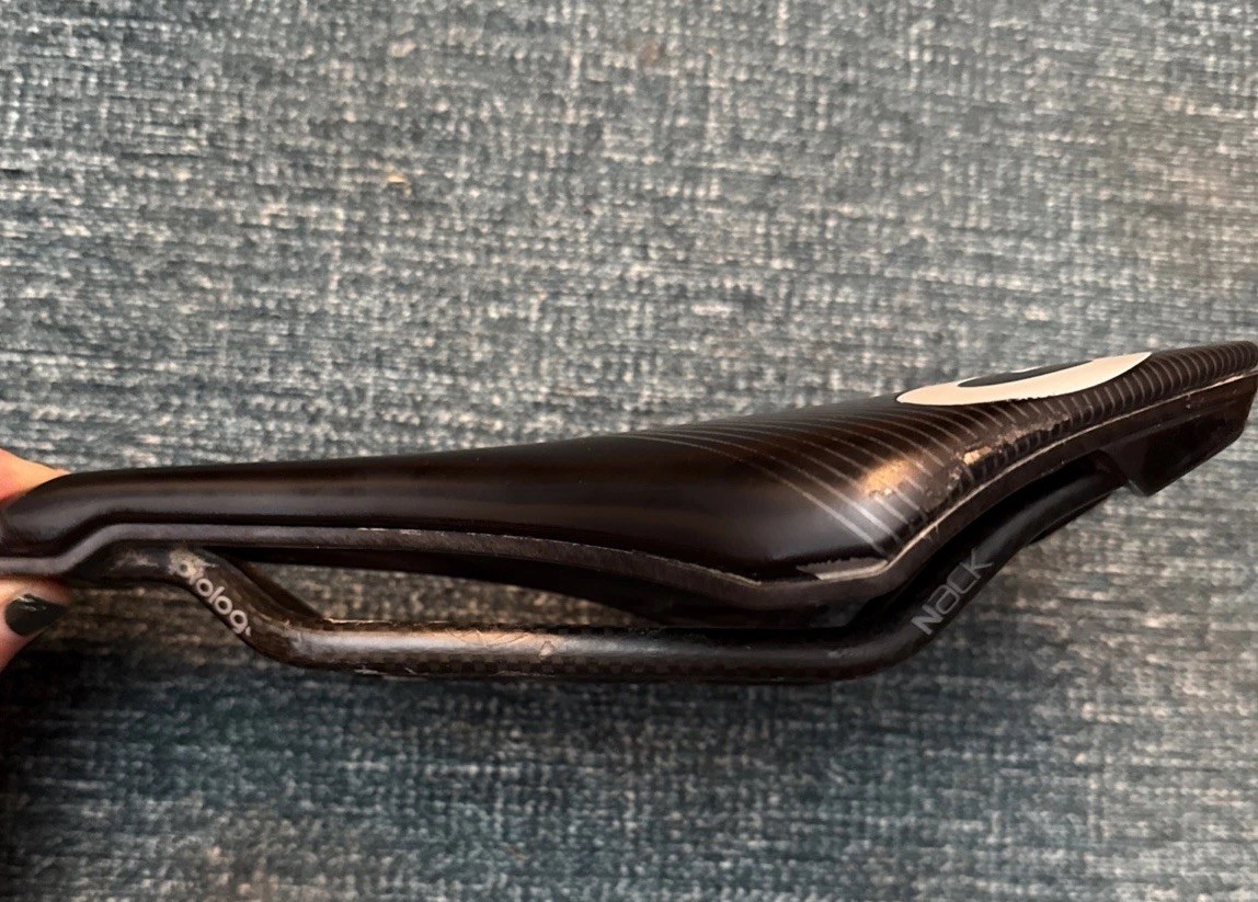 Prologo Dimension PAS Bike Saddle 143mm 7x 9mm NACK Carbon BLACK Race Road